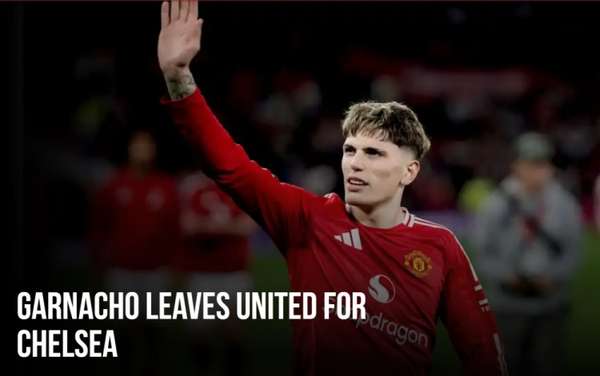 加纳乔转会切尔西，曼联官方送上祝福